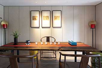 临猗禅艺茶室空间