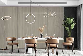 临猗轻奢风格-餐厅
