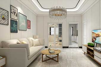 临猗现代风格-客厅