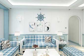 临猗地中海风格-客厅