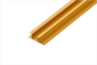 临猗航空纤维墙咔铝合金带灯中条（钛金氧化）