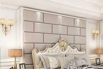 临猗森佰汇航空纤维（背景墙软包）